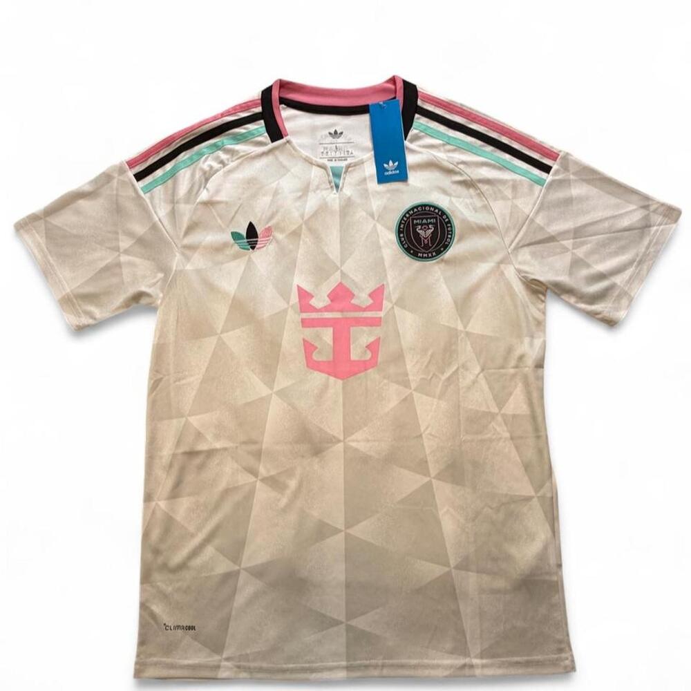 Adidas Club Internacional de Fútbol Miami 2026/27 Homr Jersey with geometric tri